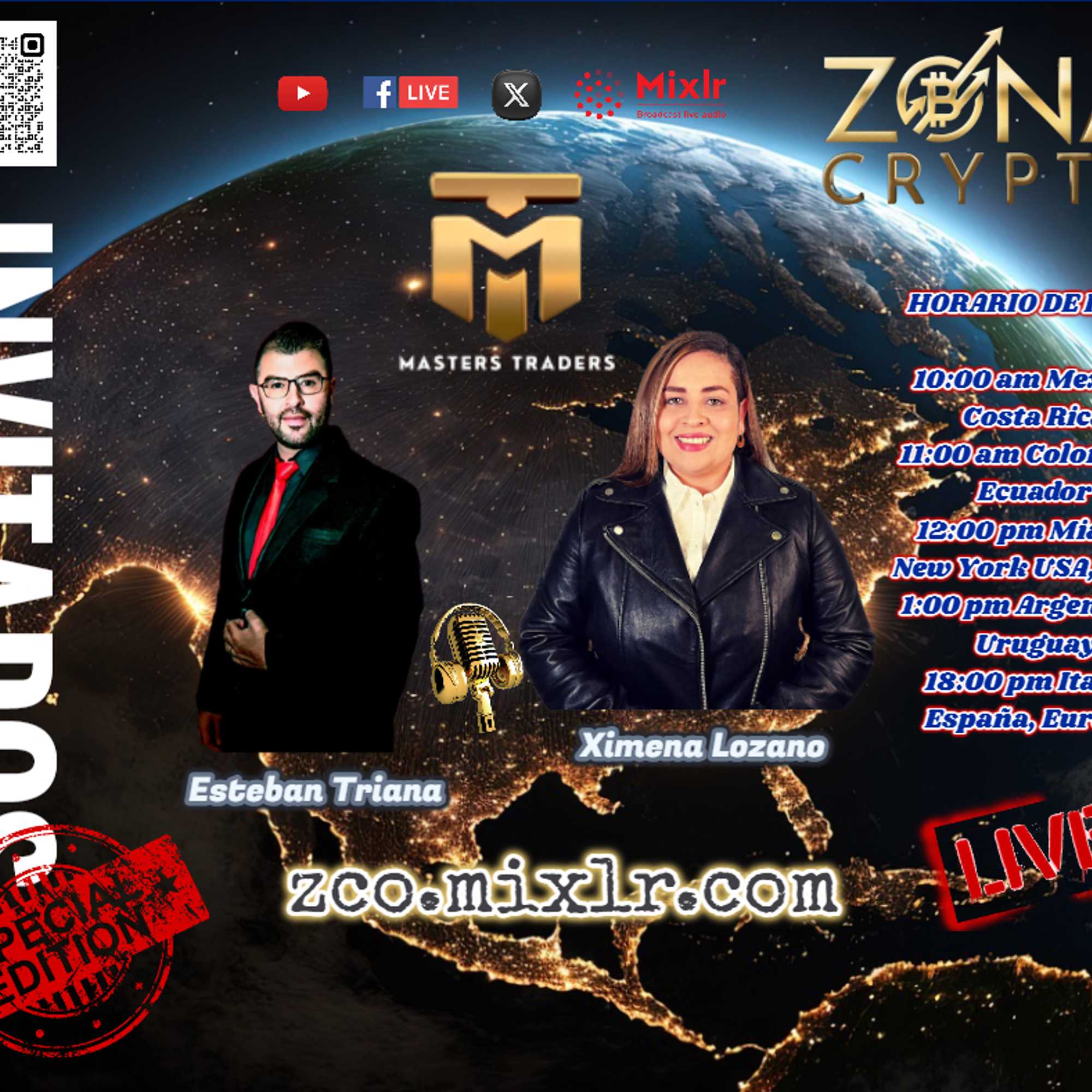 ZonaCryptO  Live Mixlr