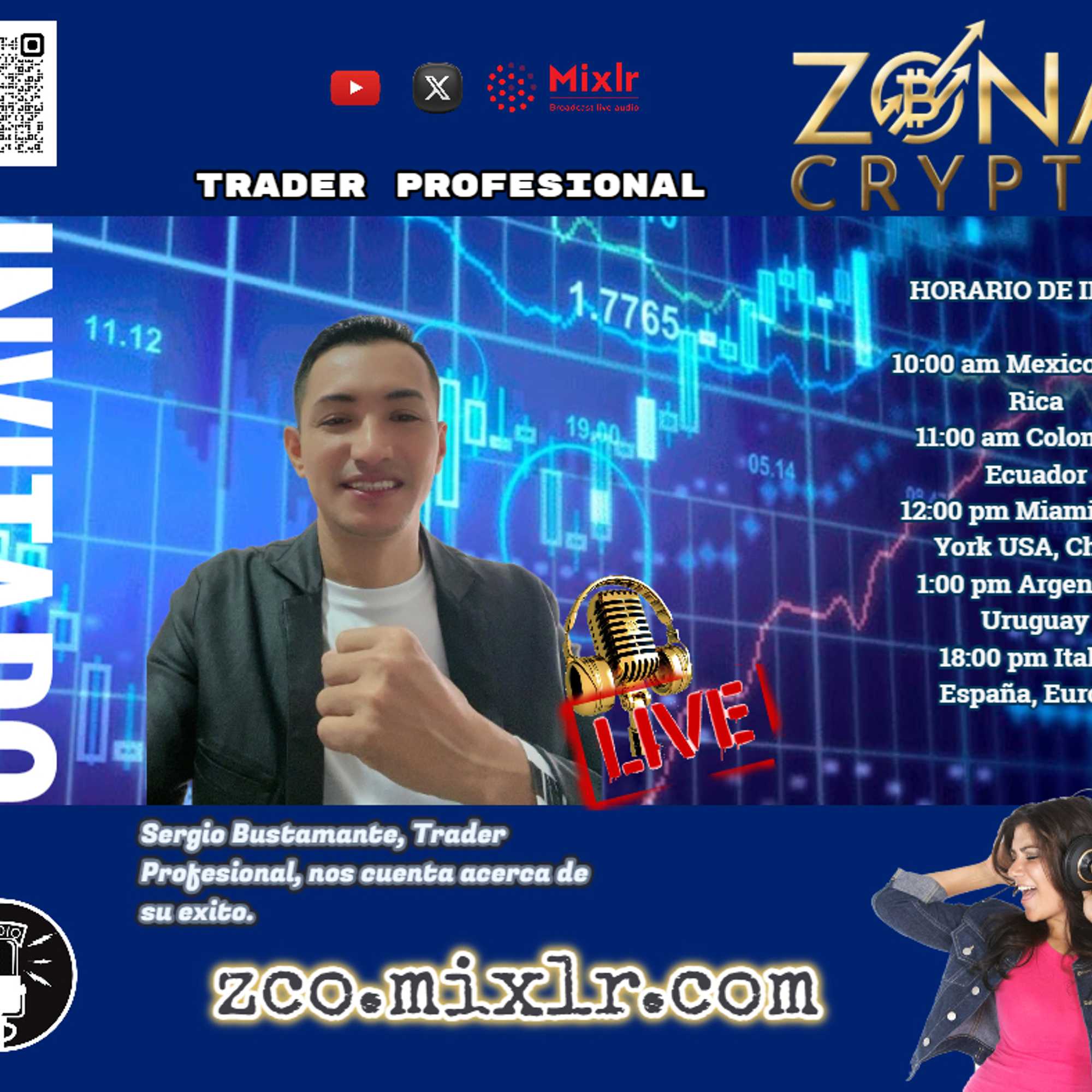 ZonaCryptO  Live Mixlr