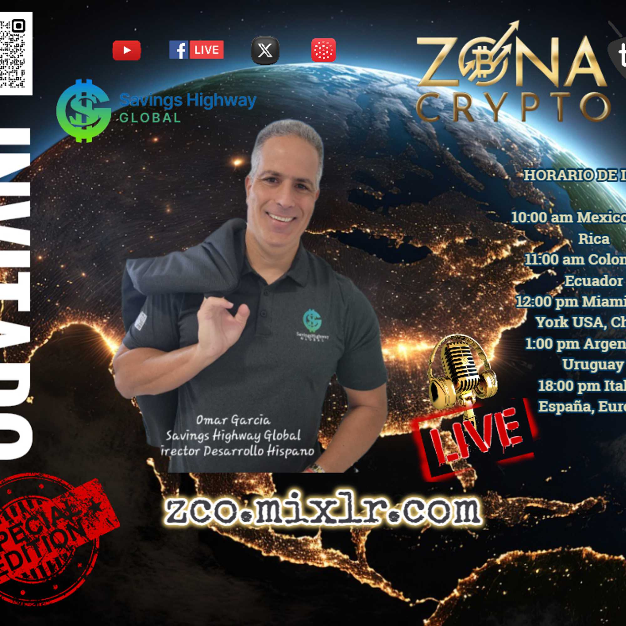 ZonaCryptO  Live Mixlr