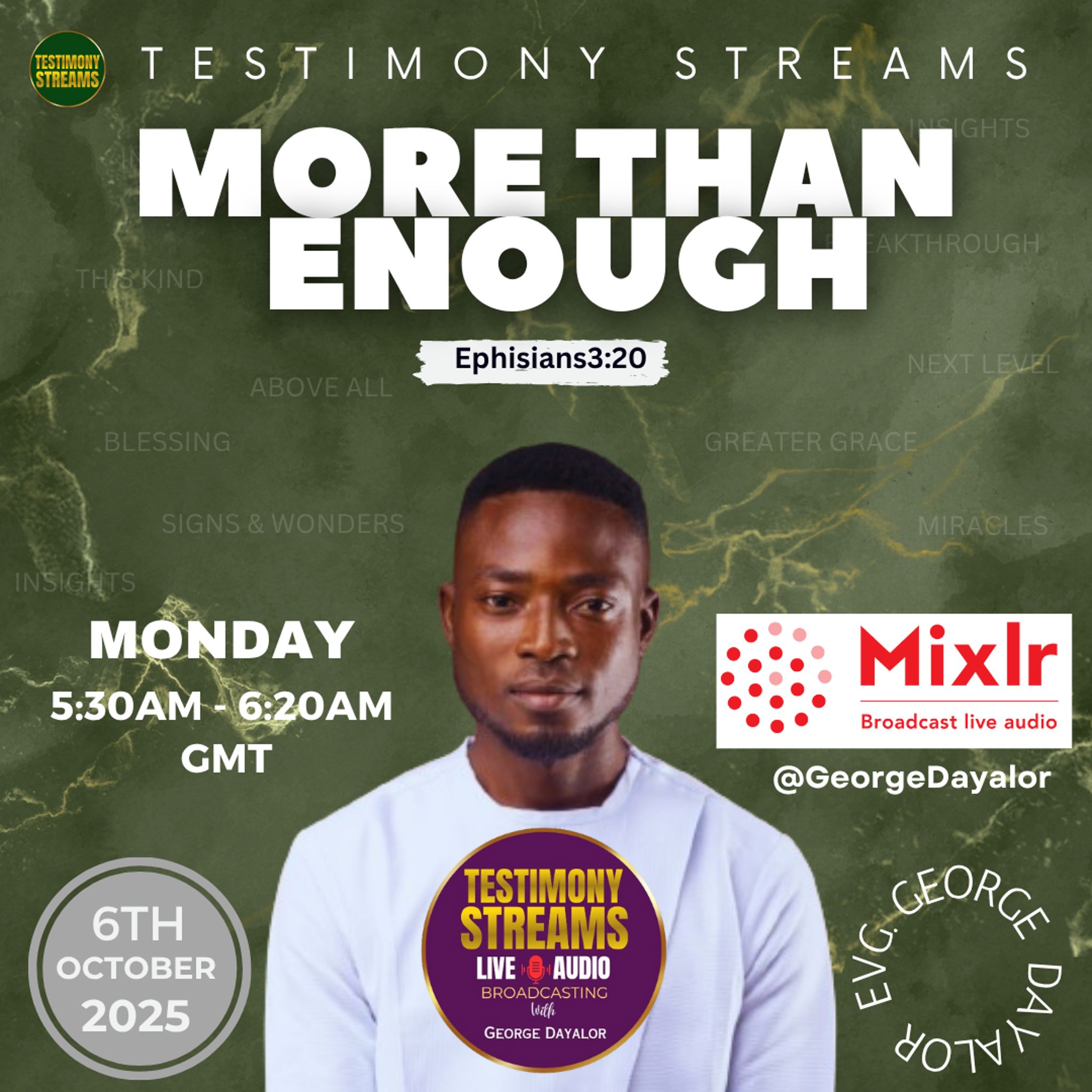 More Than Enough Season 1 (Testimony Streams)