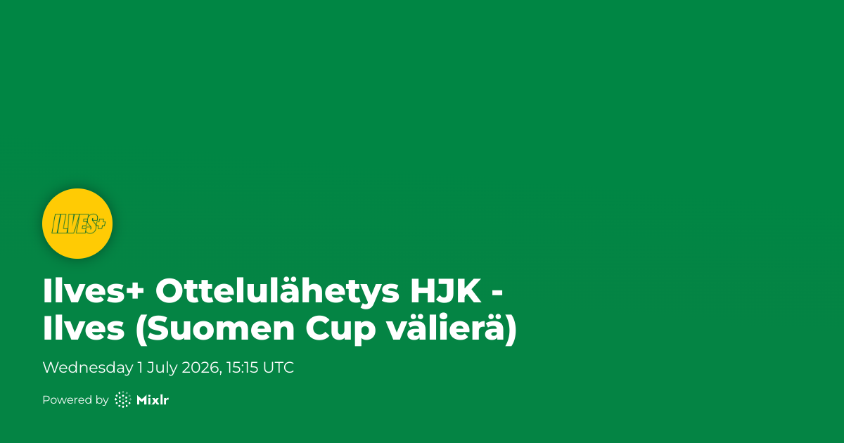 ilvesfootball.mixlr.com