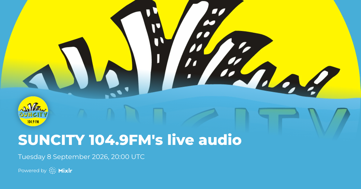 SUNCITY 104.9FM | SUNCITY 104.9FM's live audio