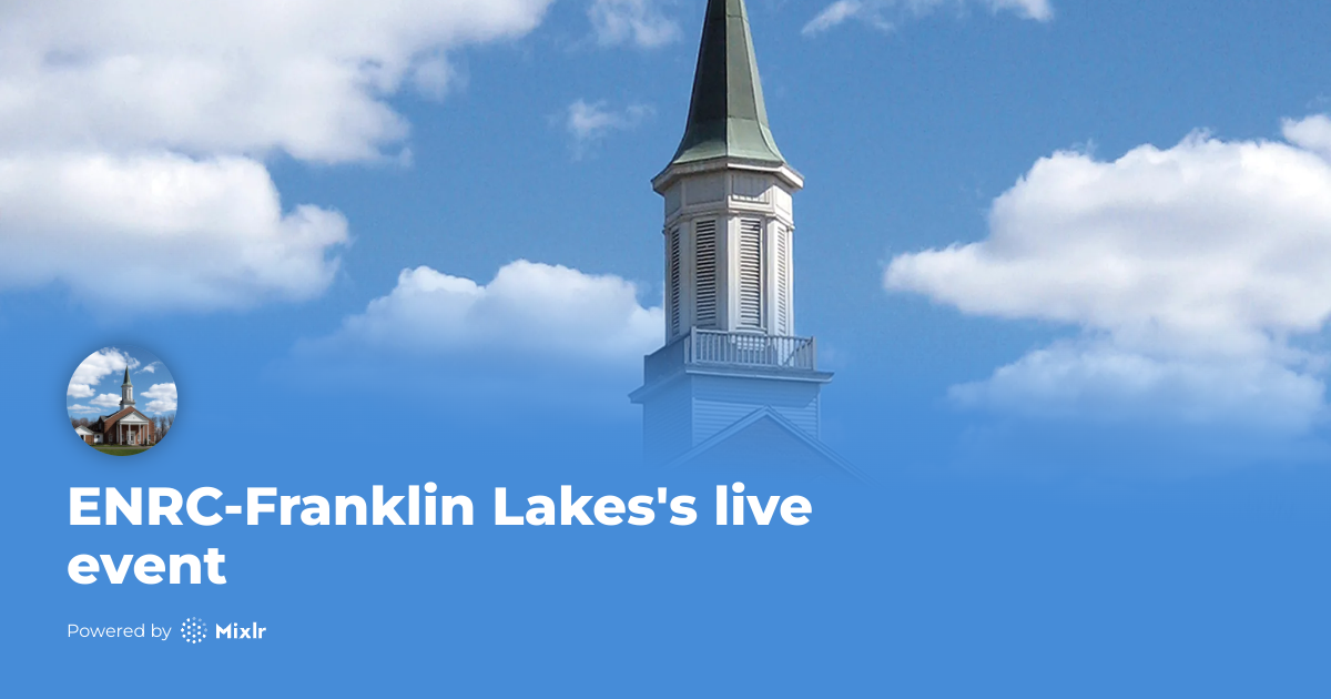 ENRC-Franklin Lakes | ENRC-Franklin Lakes's live event